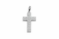 Charm Idee Preziose dal 1987 Dame in Weißgold Zircone IP.CHK18B/108